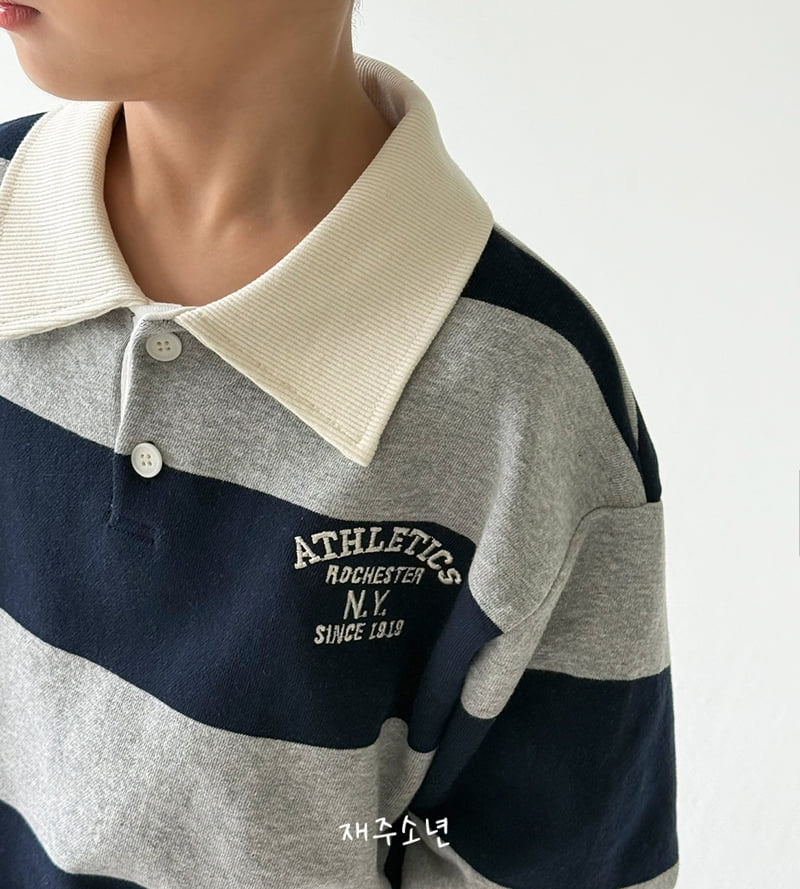 Witty Boy - Korean Children Fashion - #littlefashionista - Athletic Sweatshirt - 8