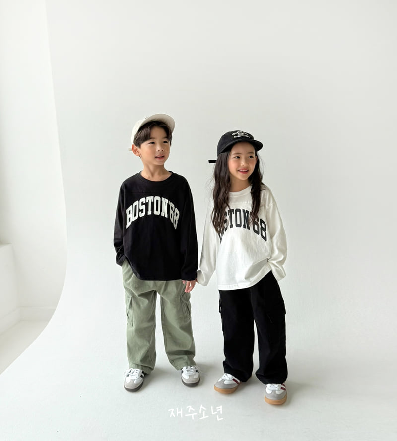 Witty Boy - Korean Children Fashion - #littlefashionista - Boston Tee - 6