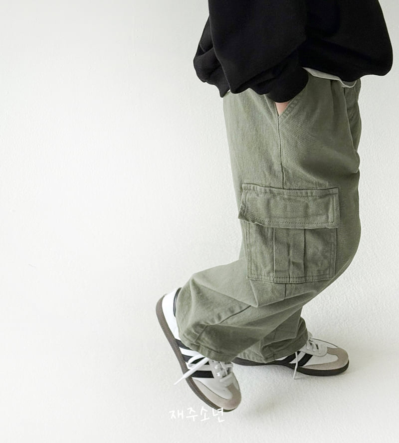 Witty Boy - Korean Children Fashion - #littlefashionista - Army Cargo Pants - 12