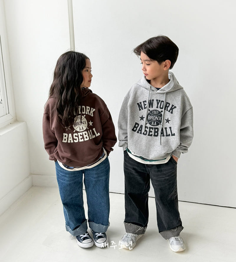Witty Boy - Korean Children Fashion - #littlefashionista - Bronx Hoodie - 6
