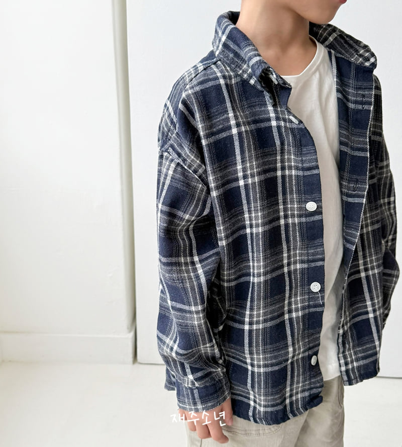Witty Boy - Korean Children Fashion - #magicofchildhood - Pride Check Shirt - 10