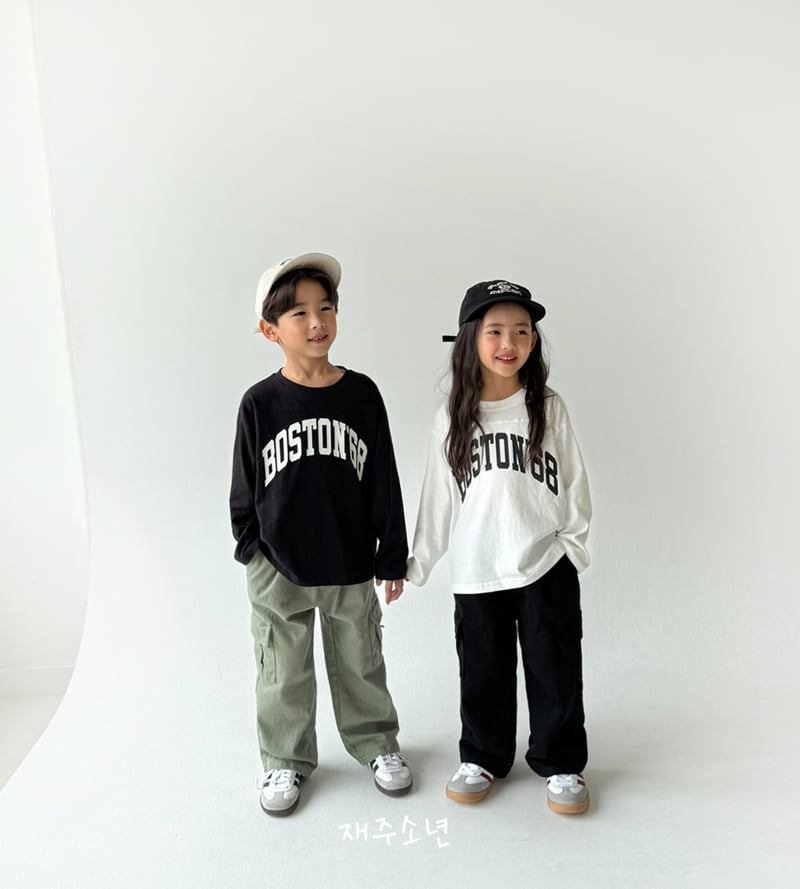 Witty Boy - Korean Children Fashion - #magicofchildhood - Boston Tee - 7