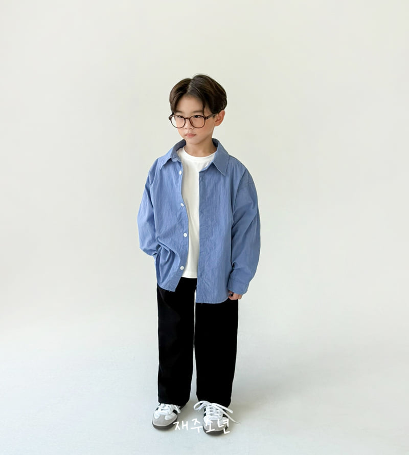 Witty Boy - Korean Children Fashion - #magicofchildhood - Roy Oversized Shirt - 3