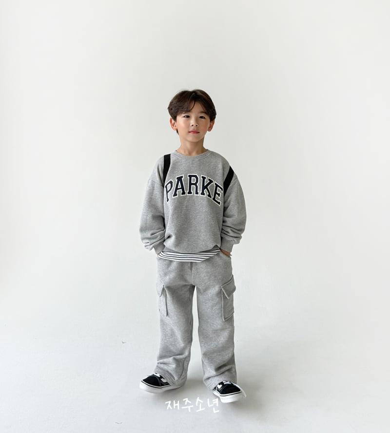 Witty Boy - Korean Children Fashion - #magicofchildhood - Parquet Sweatshirt - 9