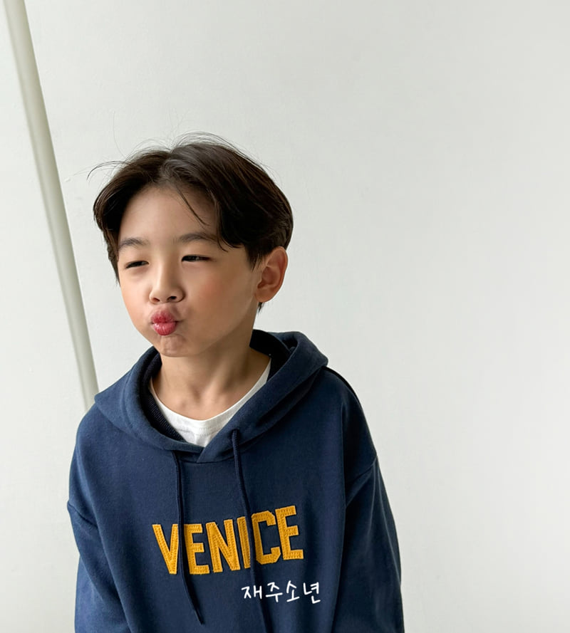 Witty Boy - Korean Children Fashion - #minifashionista - Venice Hoodie - 9