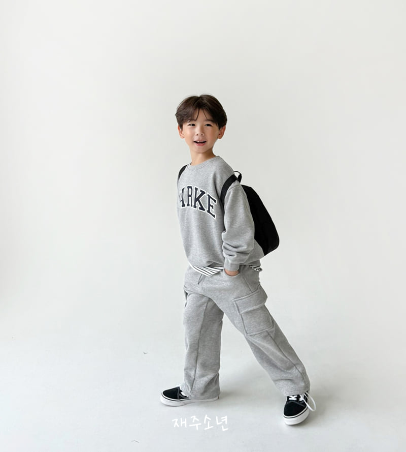 Witty Boy - Korean Children Fashion - #minifashionista - Parquet Sweatshirt - 10