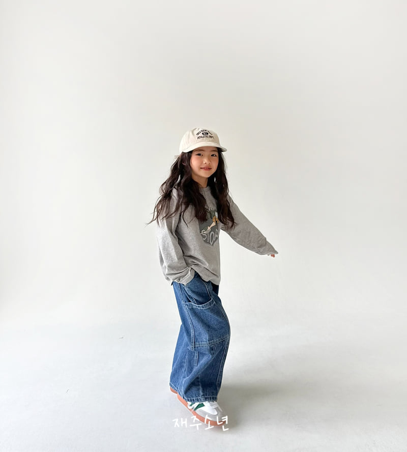 Witty Boy - Korean Children Fashion - #minifashionista - Euro Pocket Denim Pants - 12