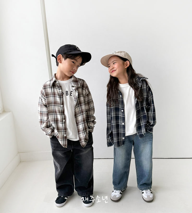 Witty Boy - Korean Children Fashion - #prettylittlegirls - Pride Check Shirt - 12