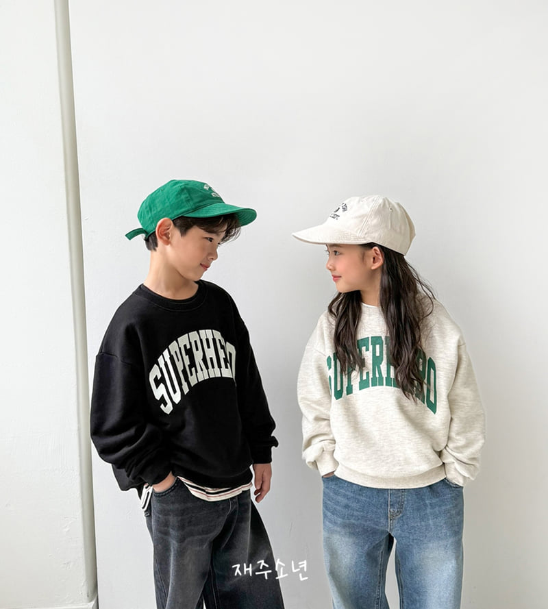 Witty Boy - Korean Children Fashion - #prettylittlegirls - Hero Sweatshirt - 6