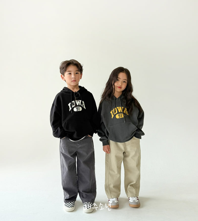 Witty Boy - Korean Children Fashion - #prettylittlegirls - Iowa Hoodie - 2