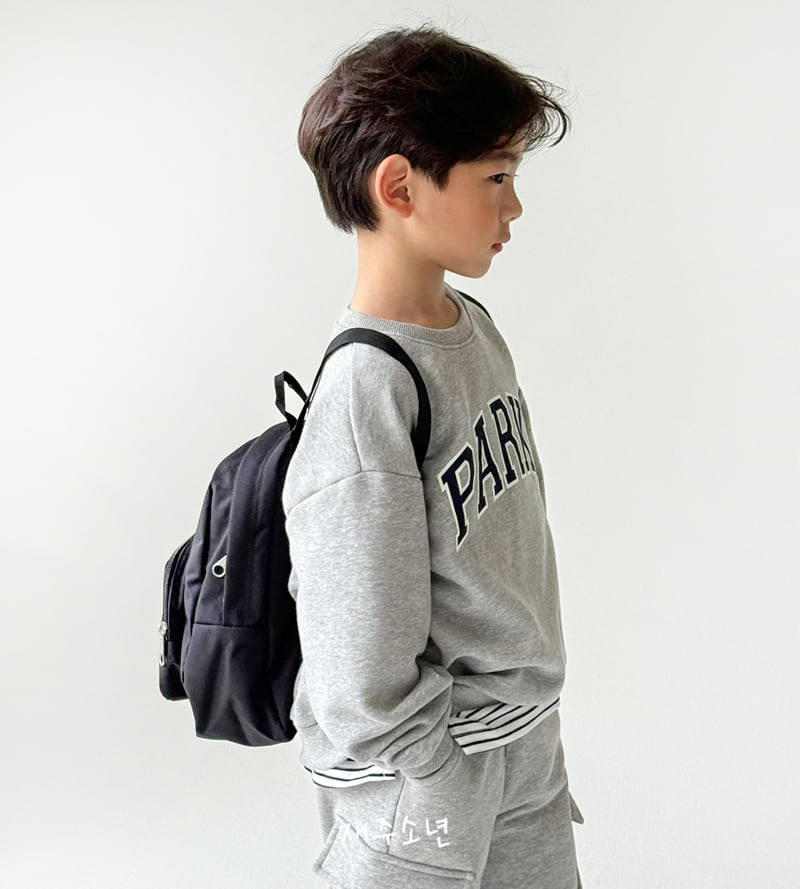 Witty Boy - Korean Children Fashion - #prettylittlegirls - Parquet Sweatshirt - 11