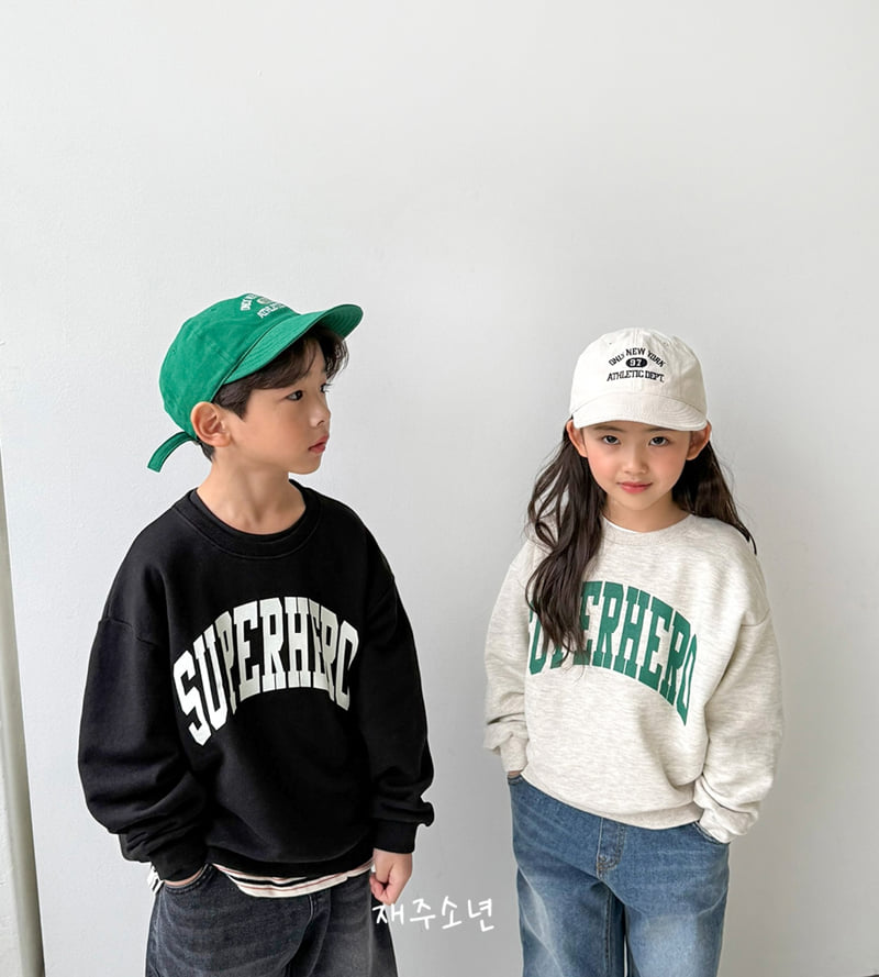 Witty Boy - Korean Children Fashion - #stylishchildhood - Hero Sweatshirt - 9