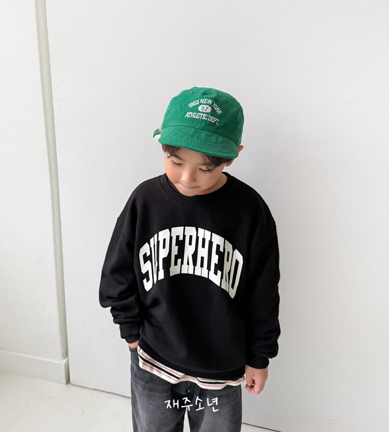 Witty Boy - Korean Children Fashion - #todddlerfashion - Hero Sweatshirt - 7