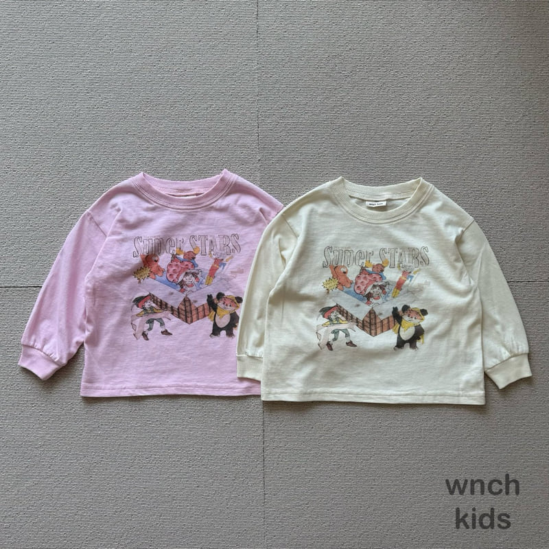 Wnch Kids - Korean Baby Fashion - #babyoutfit - Star Tee