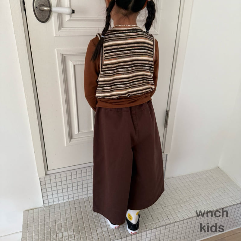 Wnch Kids - Korean Children Fashion - #childofig - Bermuda Denim Pants - 10