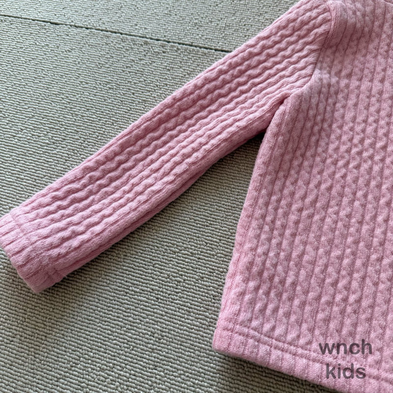 Wnch Kids - Korean Children Fashion - #childrensboutique - King Knit Hoodie - 12
