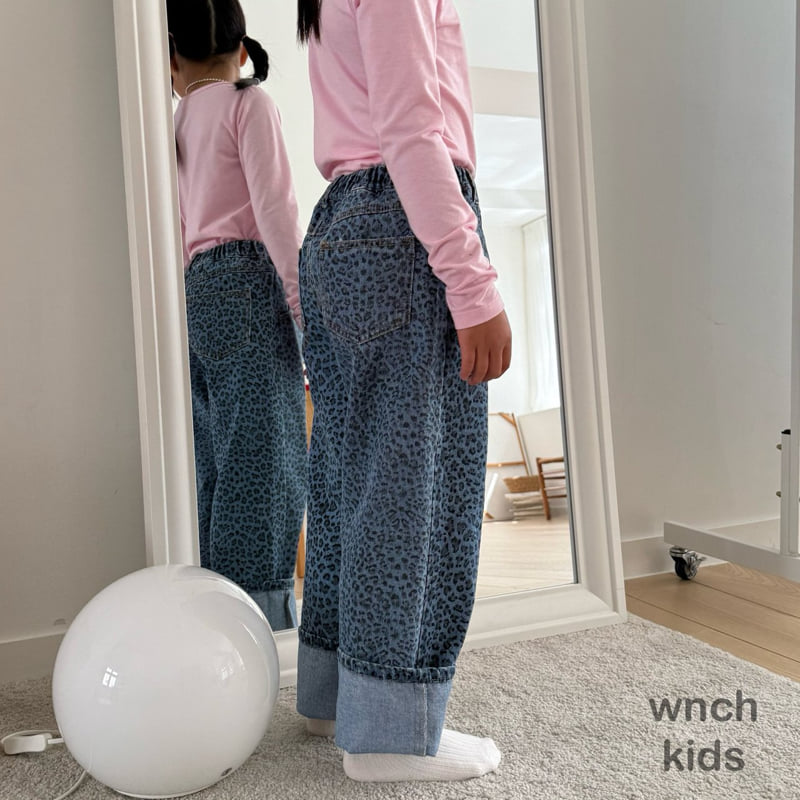 Wnch Kids - Korean Children Fashion - #childrensboutique - Leo Denim Pants - 6