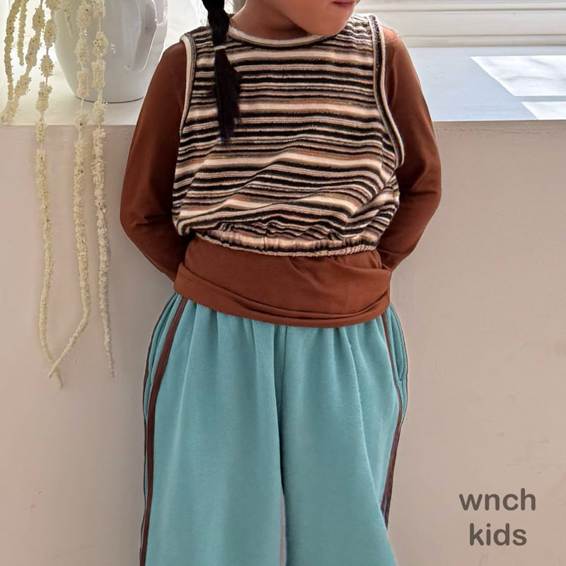 Wnch Kids - Korean Children Fashion - #childrensboutique - Multi Crop Vest - 12