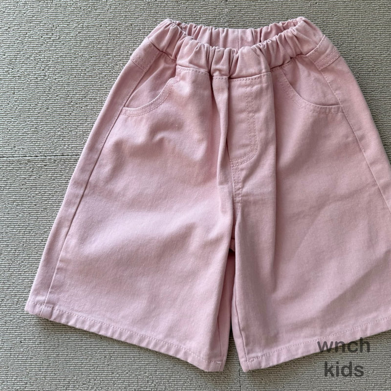 Wnch Kids - Korean Children Fashion - #designkidswear - Bermuda Denim Pants - 10