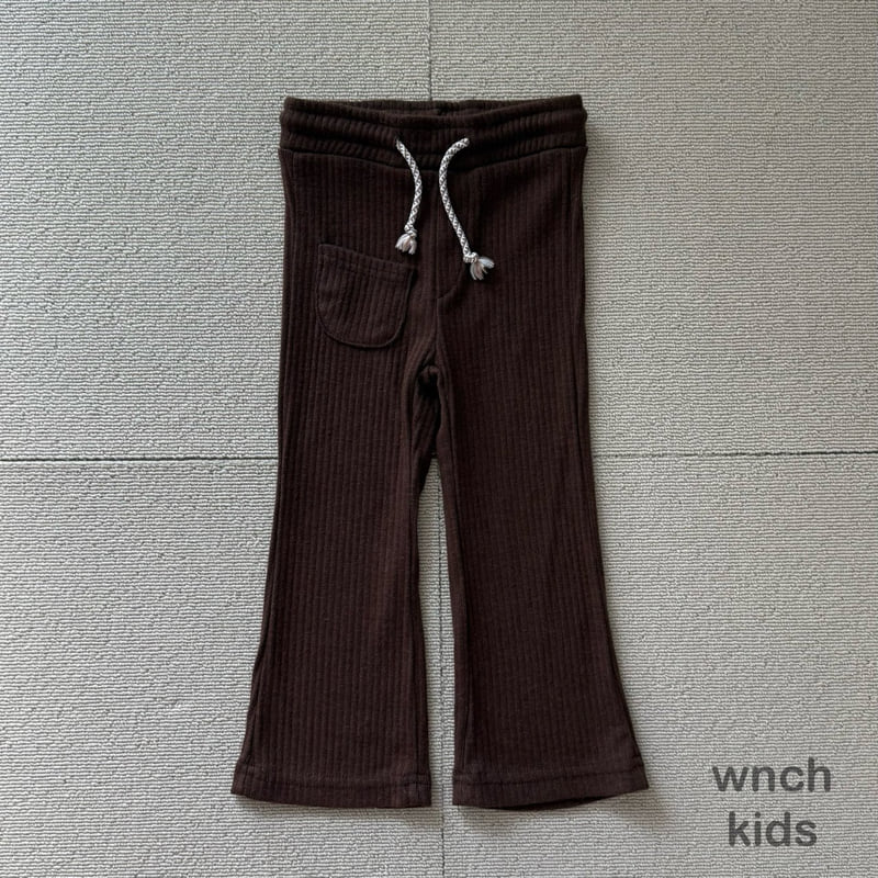Wnch Kids - Korean Children Fashion - #discoveringself - Pom-Pom Ribbed Pants - 5