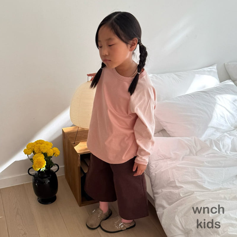 Wnch Kids - Korean Children Fashion - #discoveringself - Latte Tee - 6