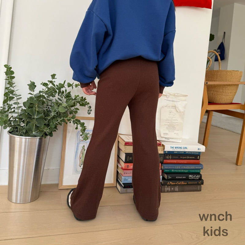 Wnch Kids - Korean Children Fashion - #discoveringself - Pom-Pom Ribbed Pants - 5