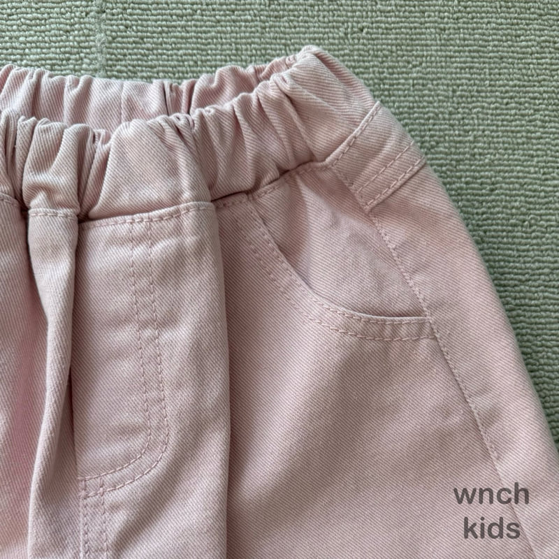 Wnch Kids - Korean Children Fashion - #fashionkids - Bermuda Denim Pants - 12