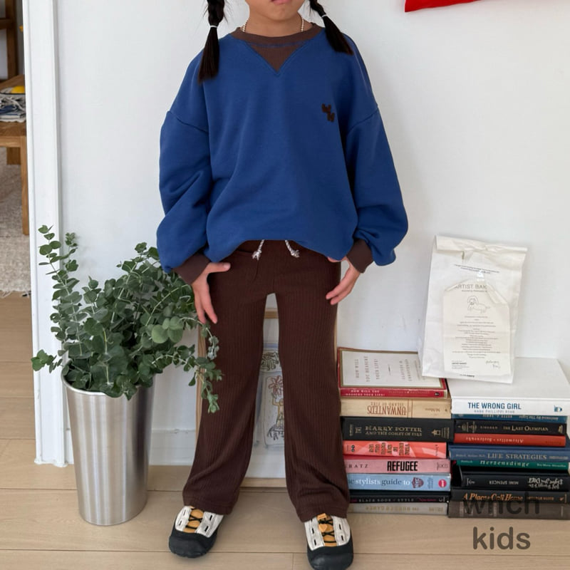 Wnch Kids - Korean Children Fashion - #kidsshorts - Pom-Pom Ribbed Pants - 7