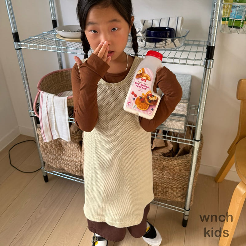 Wnch Kids - Korean Children Fashion - #kidzfashiontrend - Jay Knit One-piece - 3