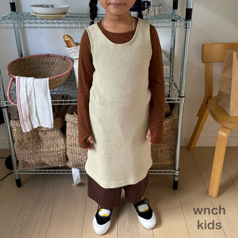 Wnch Kids - Korean Children Fashion - #littlefashionista - Jay Knit One-piece - 5
