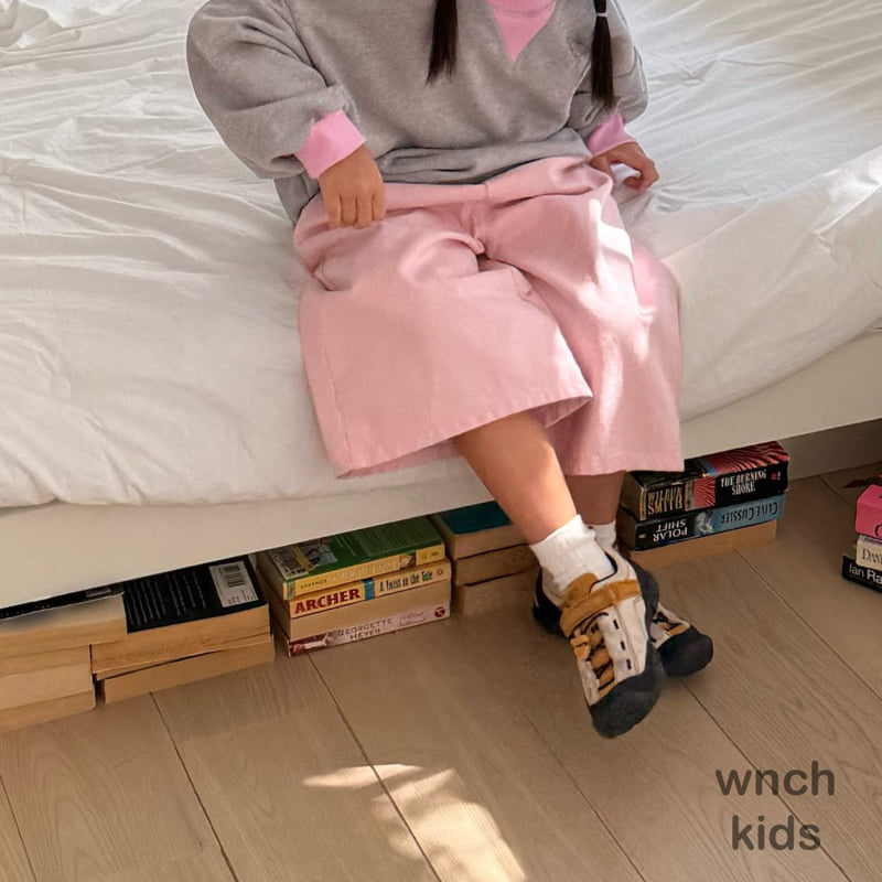 Wnch Kids - Korean Children Fashion - #littlefashionista - Bermuda Denim Pants - 3