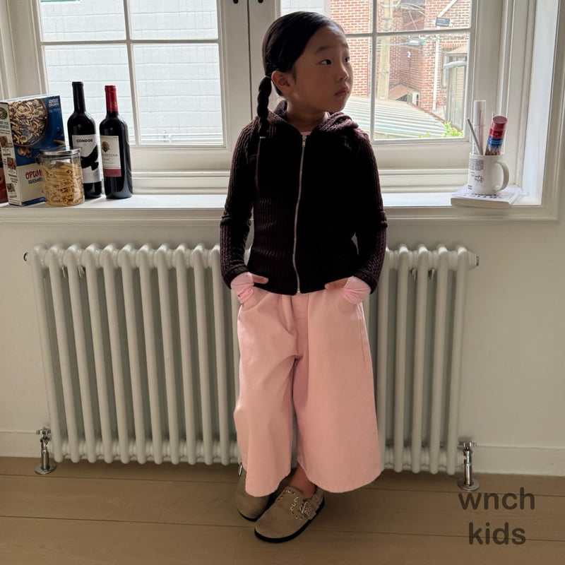 Wnch Kids - Korean Children Fashion - #littlefashionista - Bermuda Denim Pants - 4