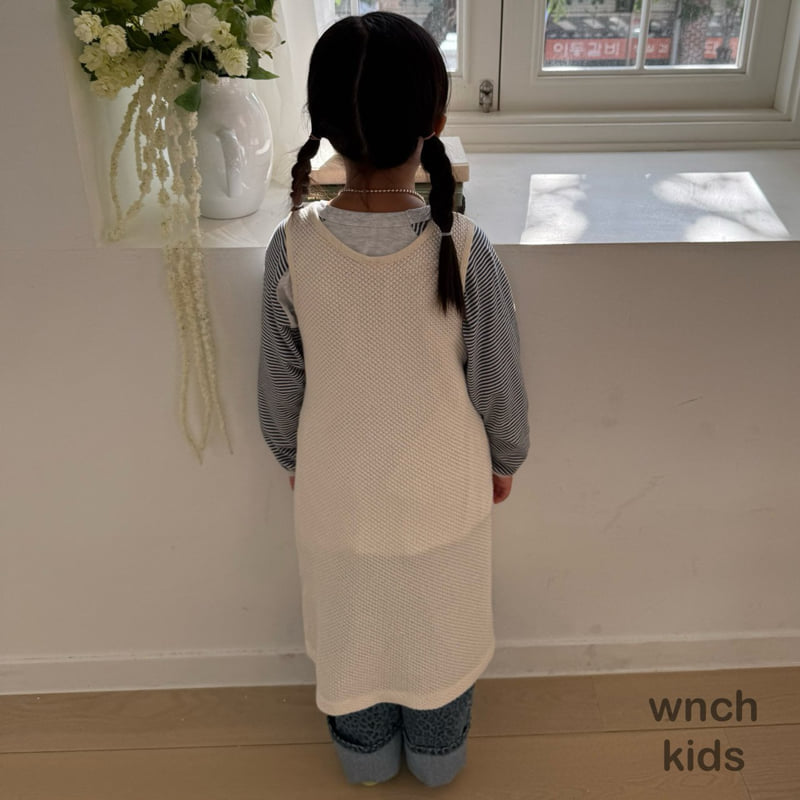 Wnch Kids - Korean Children Fashion - #stylishchildhood - Jay Knit One-piece - 11