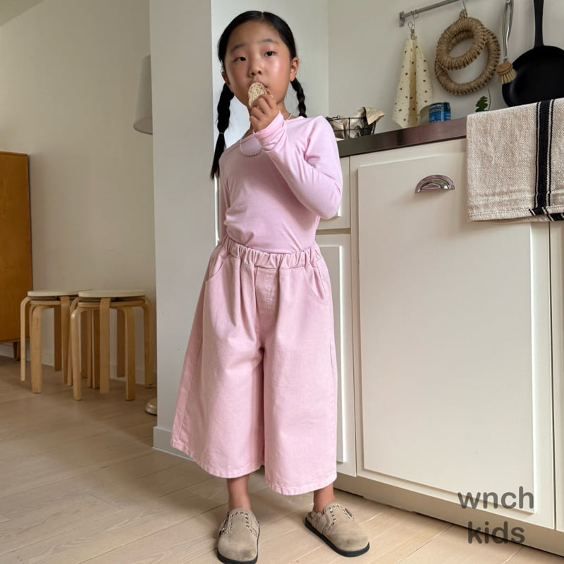 Wnch Kids - Korean Children Fashion - #todddlerfashion - Bermuda Denim Pants - 7