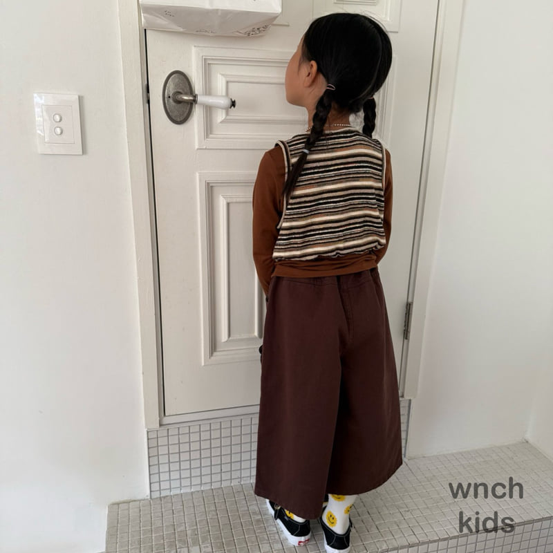 Wnch Kids - Korean Children Fashion - #toddlerclothing - Multi Crop Vest - 9