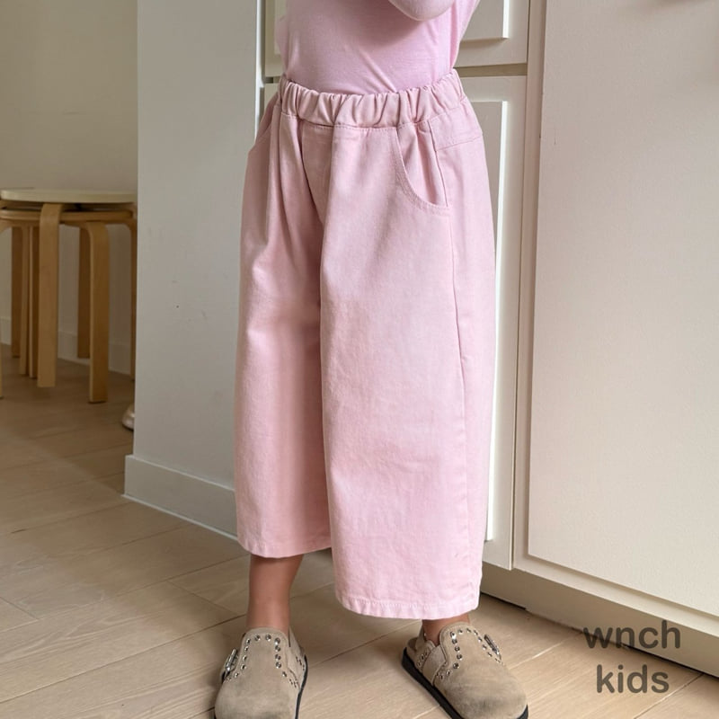 Wnch Kids - Korean Children Fashion - #toddlerclothing - Bermuda Denim Pants - 8