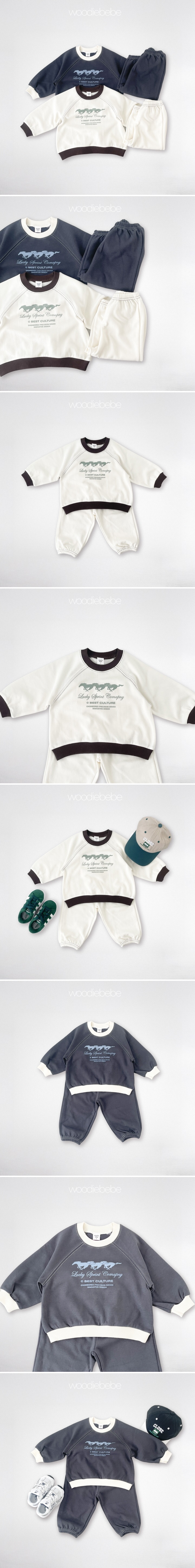 Woodie - Korean Children Fashion - #Kfashion4kids - Émer Set - 2