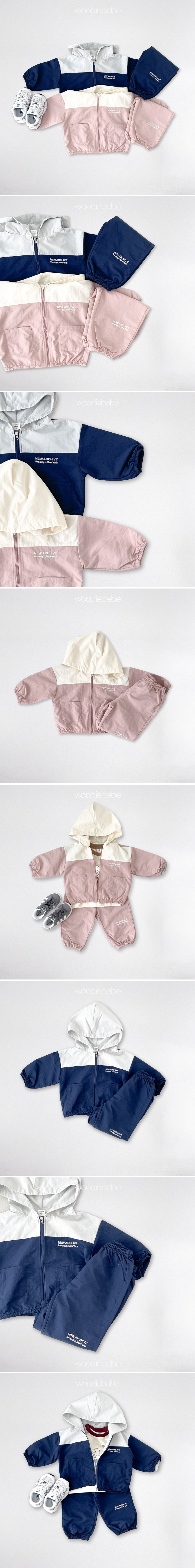 Woodie - Korean Children Fashion - #childofig - Special Zero Hoodie Set - 2