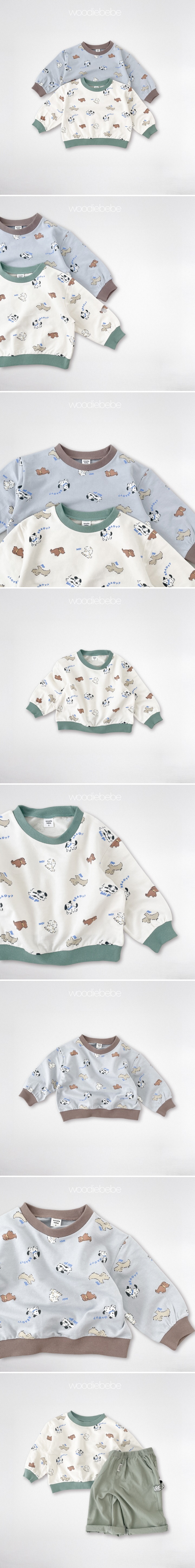 Woodie - Korean Children Fashion - #littlefashionista - Puppy Sweatshirt - 2