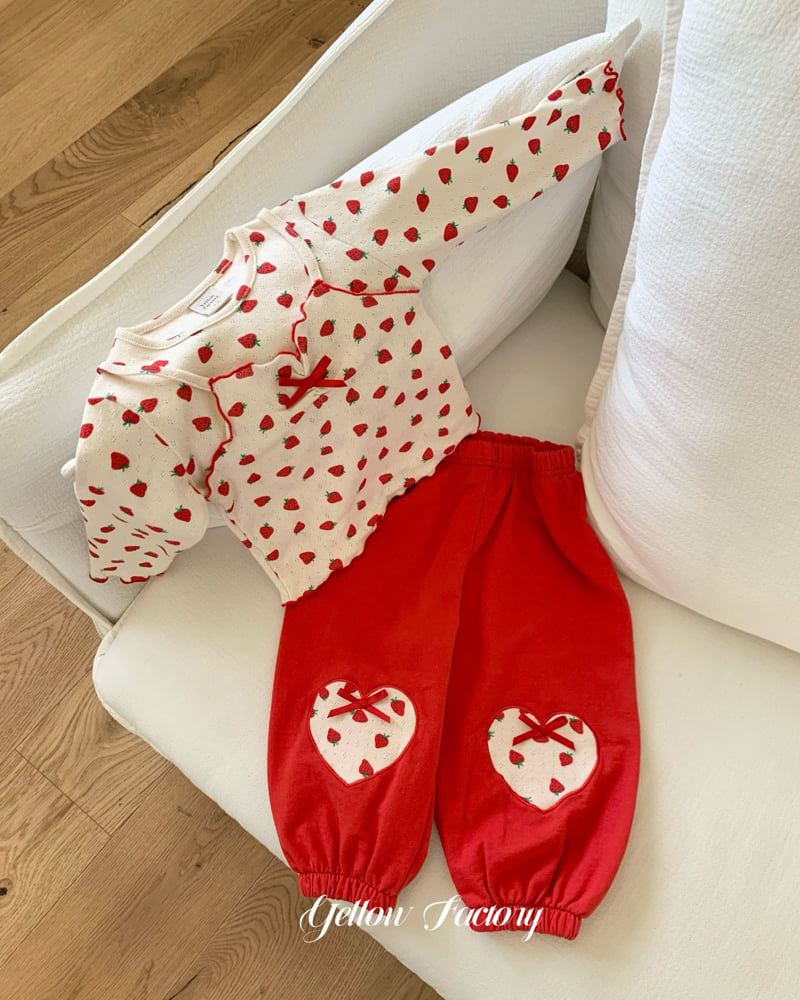 Yellow Factory - Korean Baby Fashion - #babyboutique - Lulu Heart Pants - 6