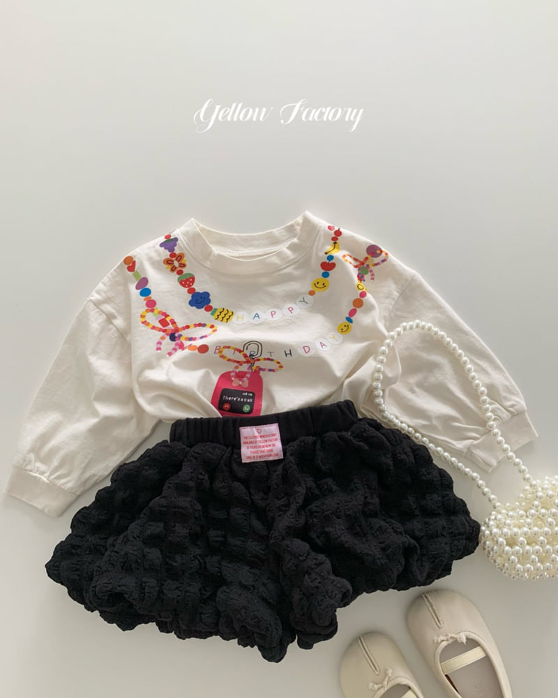 Yellow Factory - Korean Baby Fashion - #onlinebabyshop - Happy Birthday Tee - 4