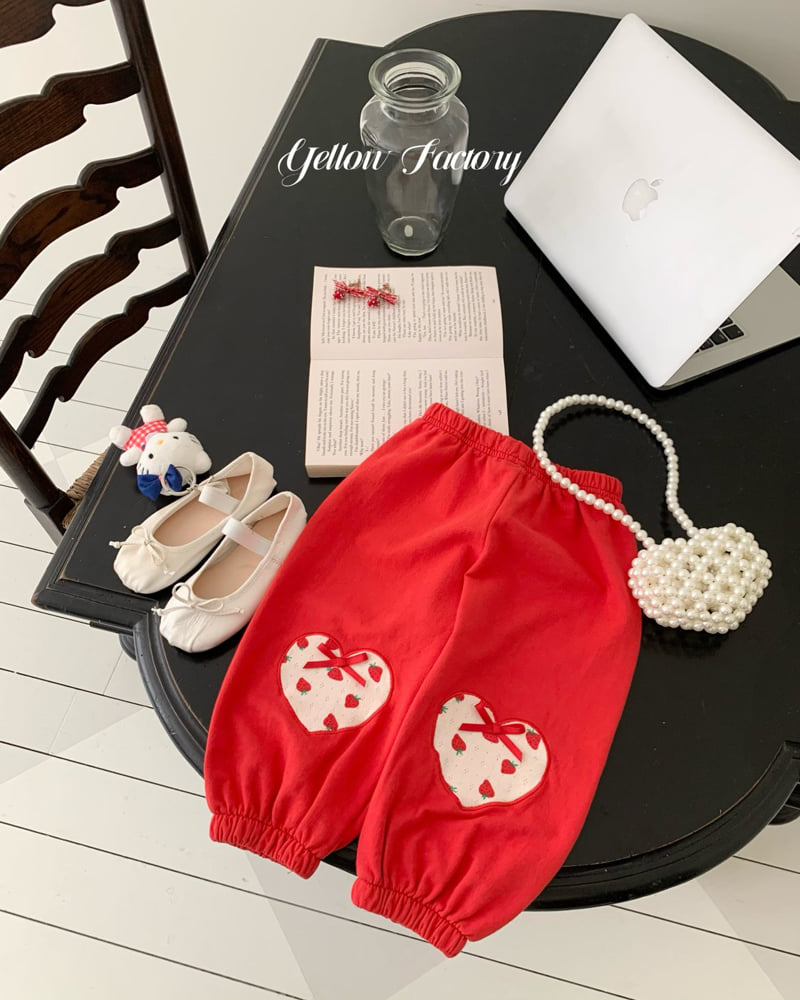 Yellow Factory - Korean Baby Fashion - #babyboutiqueclothing - Lulu Heart Pants - 7