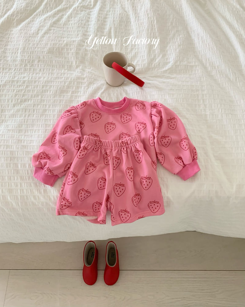 Yellow Factory - Korean Baby Fashion - #babyclothing - Berry Berry Set - 3