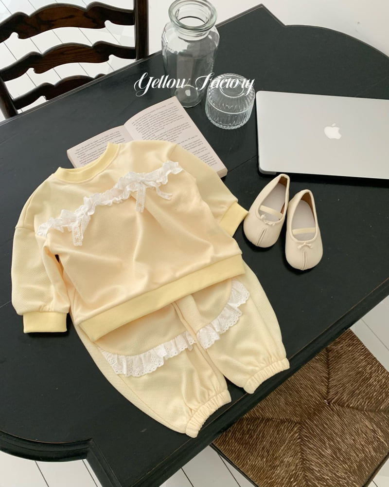 Yellow Factory - Korean Baby Fashion - #babyfashion - Lumi Lace Set - 3