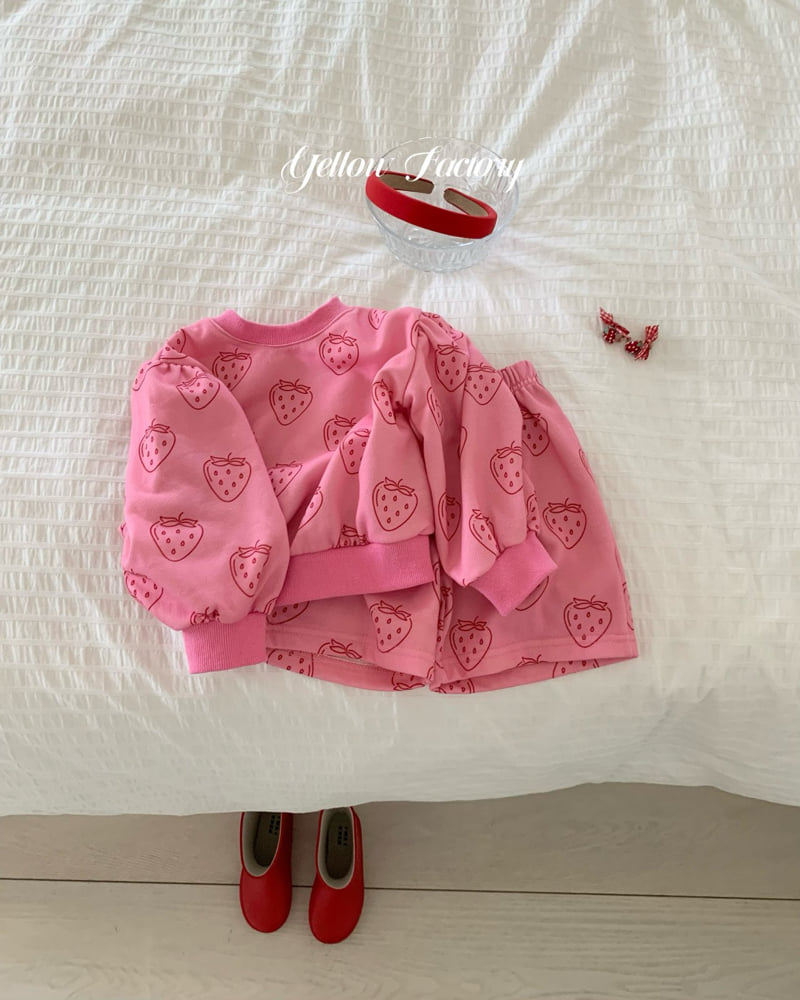 Yellow Factory - Korean Baby Fashion - #babyclothing - Berry Berry Set - 4