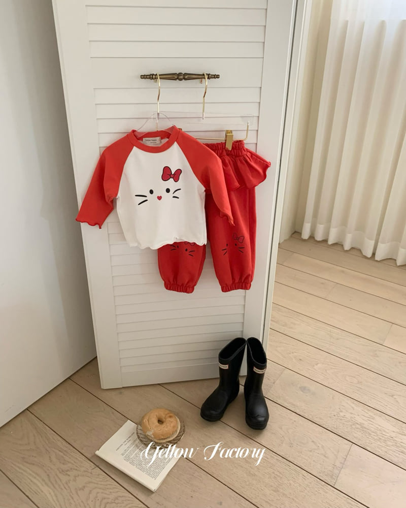 Yellow Factory - Korean Baby Fashion - #babyfever - Meow Tee - 8