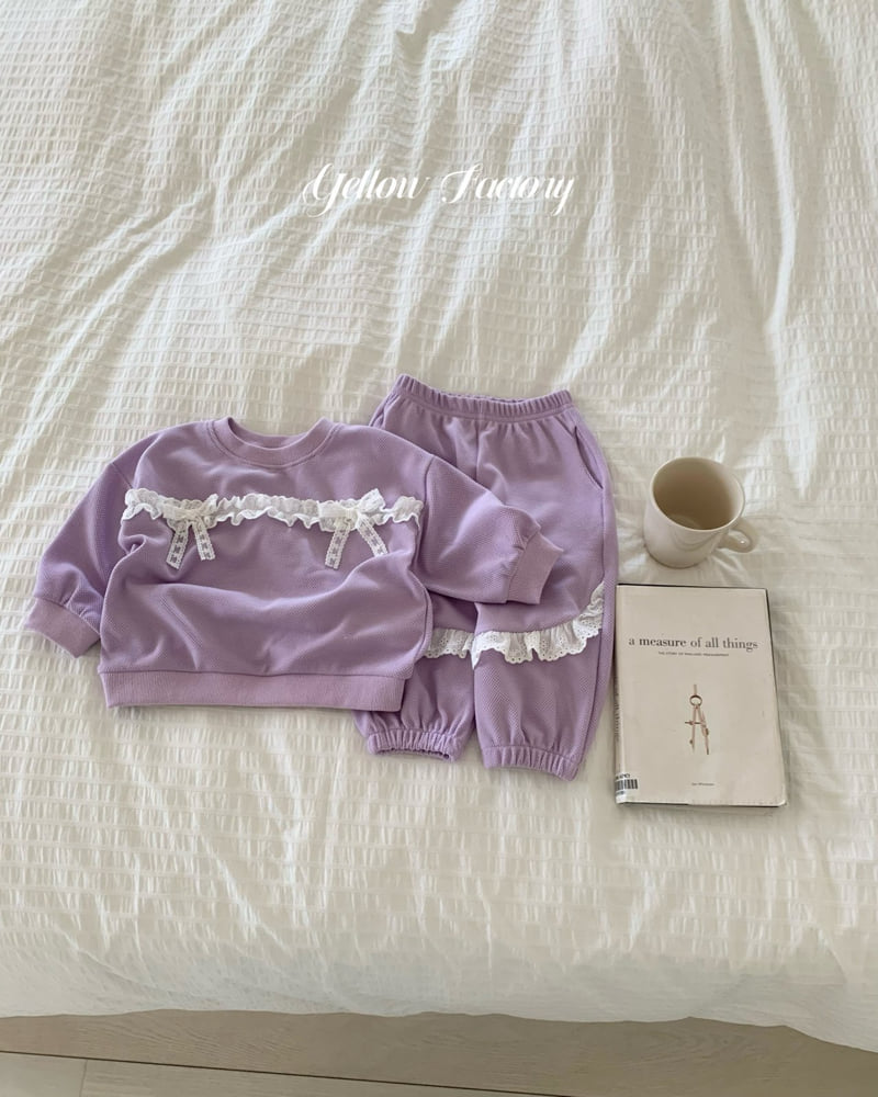 Yellow Factory - Korean Baby Fashion - #babyfashion - Lumi Lace Set - 4