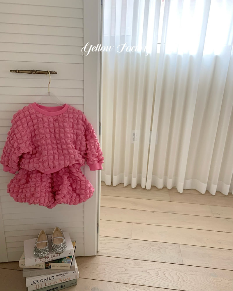 Yellow Factory - Korean Baby Fashion - #babyfever - Cloud Shirring Bloomer - 12