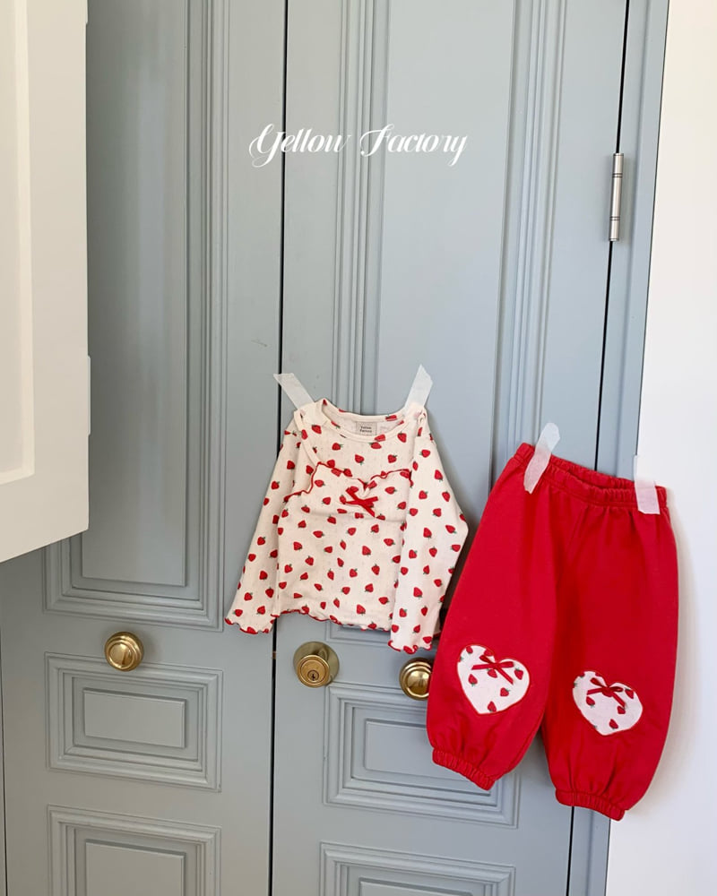 Yellow Factory - Korean Baby Fashion - #babyfever - Lulu Heart Pants - 10