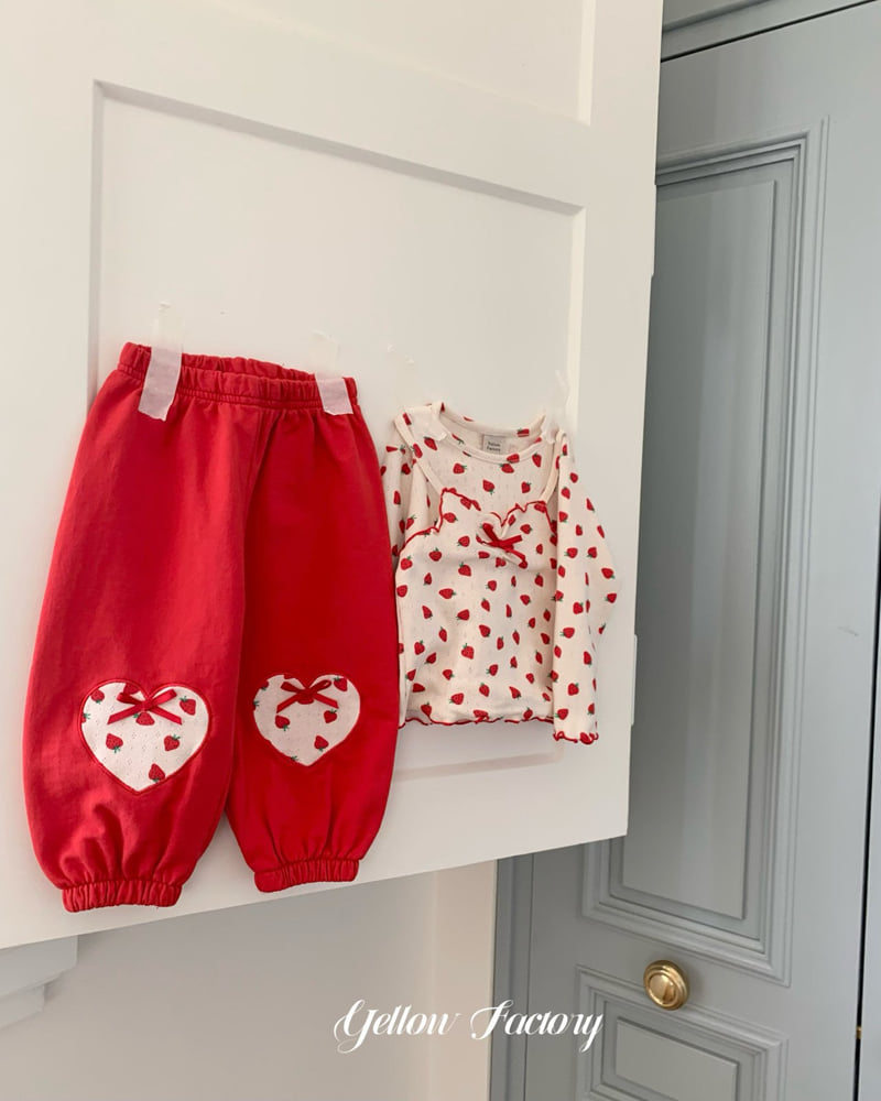 Yellow Factory - Korean Baby Fashion - #babygirlfashion - Lulu Heart Pants - 11